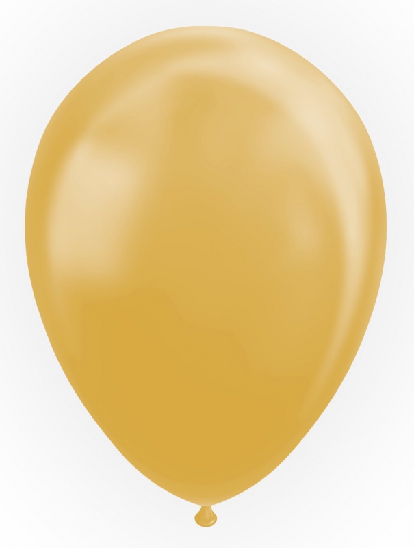 Ballon metalic goud 50 stuks 30cm / per 6