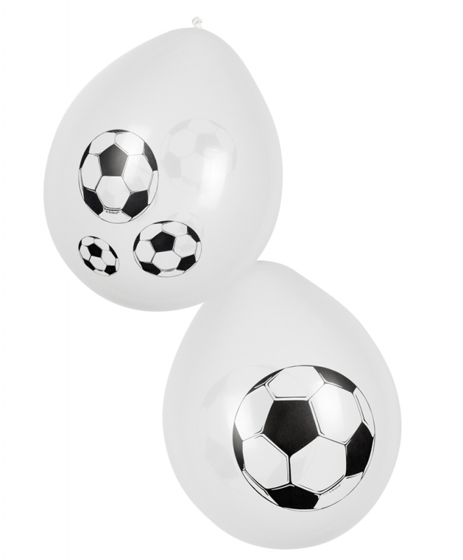 Set 6 Ballonnen Football (25 cm) per 6