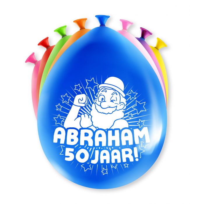 Abraham ballon 8 stuks / per 6
