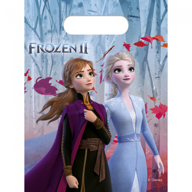 uitdeelzakjes Frozen II per 6