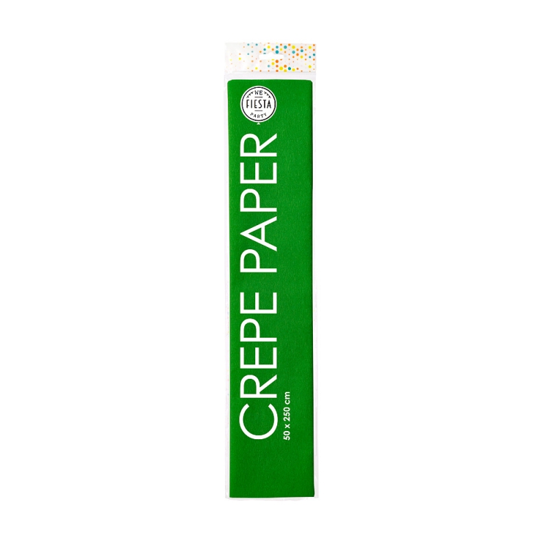 Crepe paper 50x250cm - light green per 12