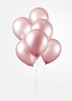 10 Balloons 12 metallic  Pink per 6