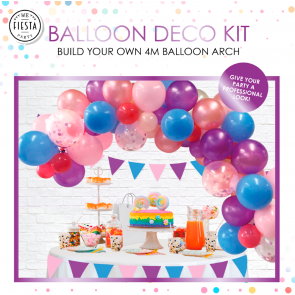 Balloon deco kit - pastel contains 71 parts per 1