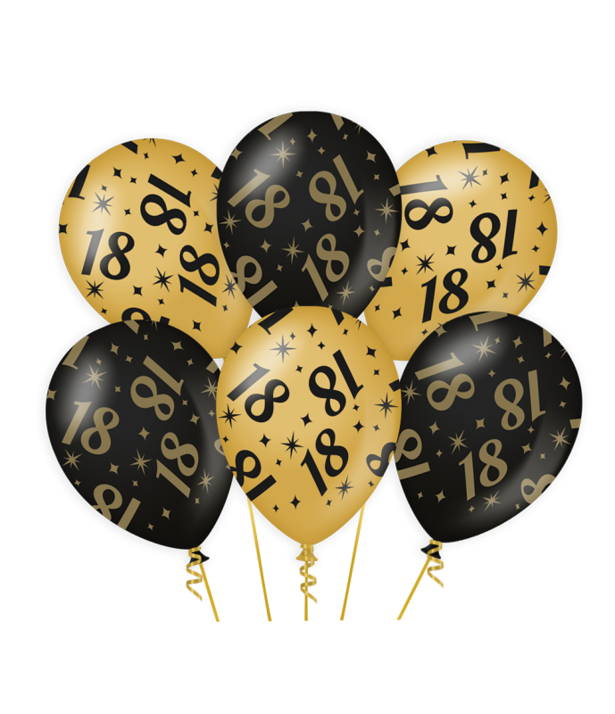 Classy party balloons - 18 per 6