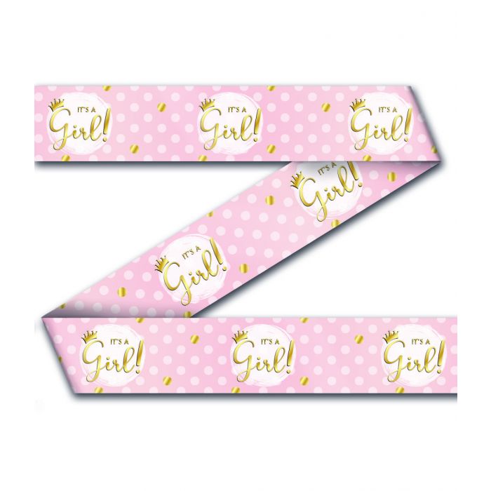 Party Tape - It's a girl! Per 6
