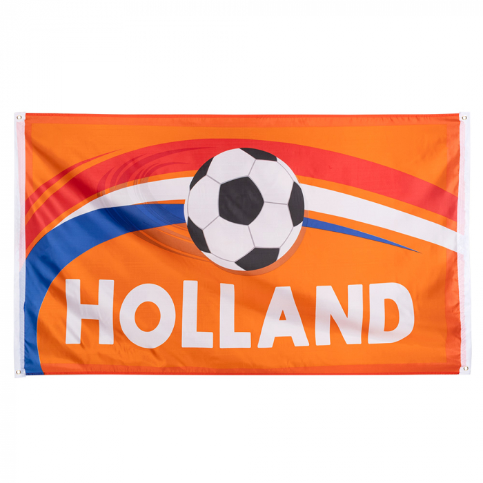 St. Polyester vlag 'Holland' (90 x 150 cm) per 6