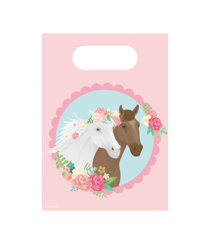 Paarden Party bags per 6