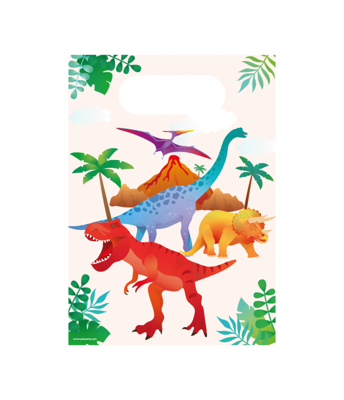 Dino Party bags per 6